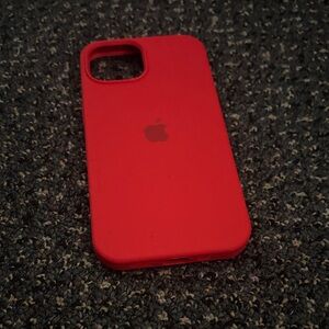 Apple Vibrant Red iPhone Case